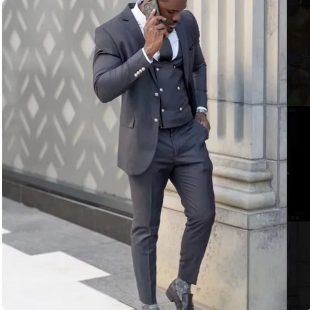 Men'S Formal Wear Not Suit - Traje de Esmoquin de 3 Piezas
