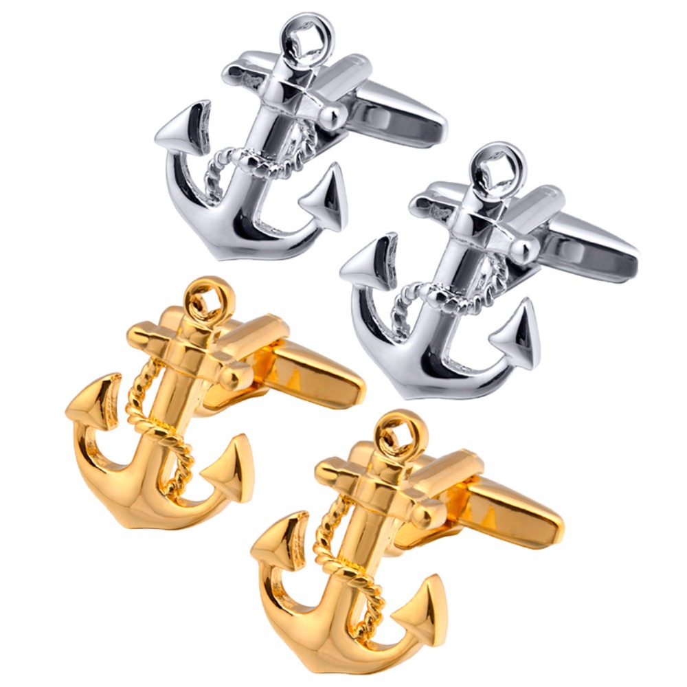 Men'S Formal Wear Accessories - Gemelos franceses de Metal clásicos para