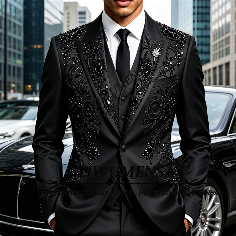 Men'S Formal Wear Attire - Trajes de Boda de Lujo para
