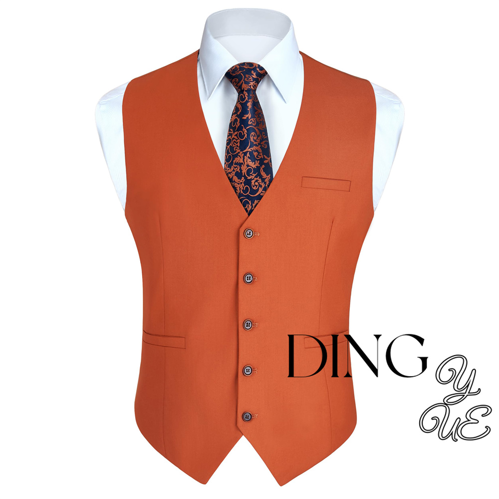 Formal Vest Waistcoat - Chaleco de traje para hombre, vestido