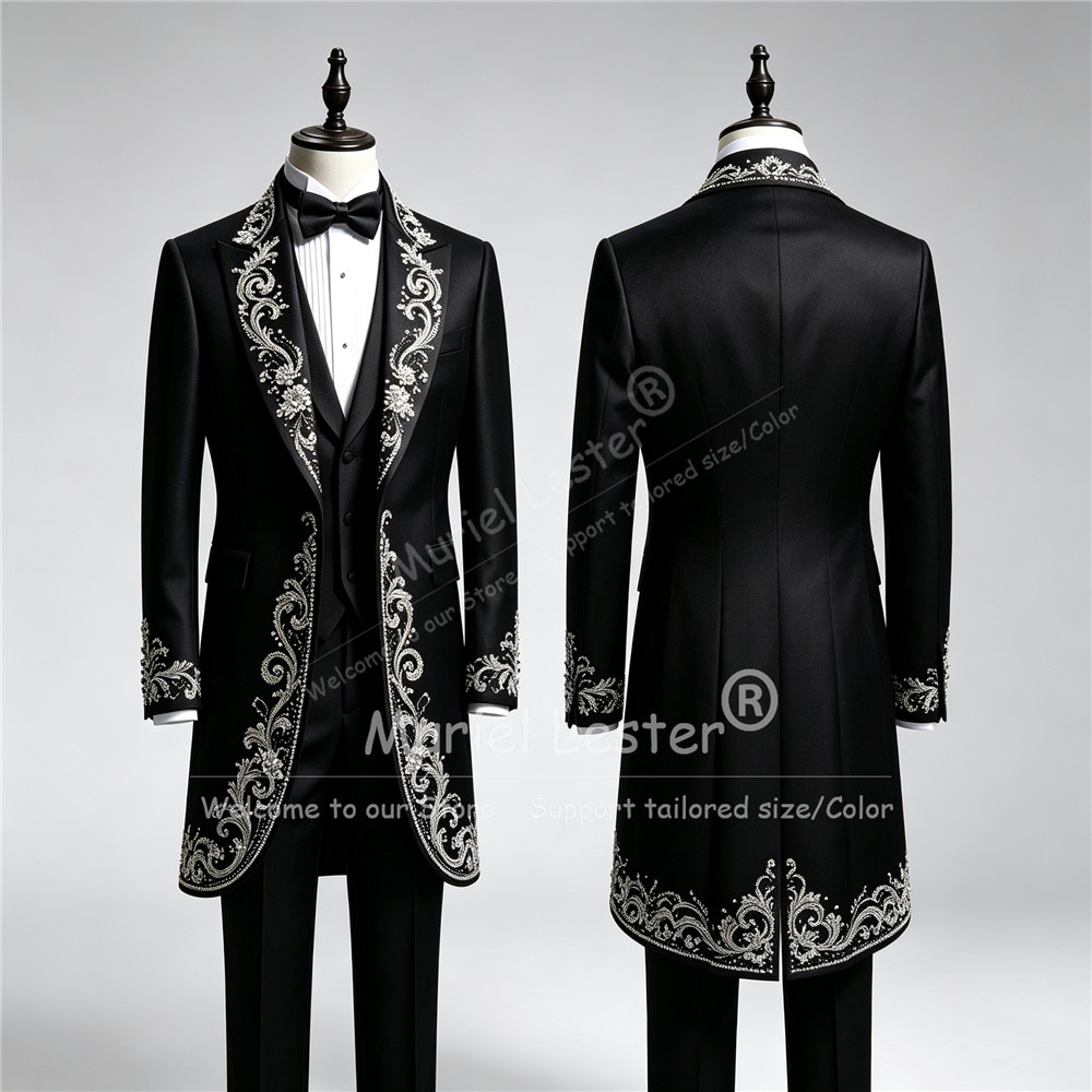 Men'S Formal Wear Attire - Traje de Esmoquin de Lujo para