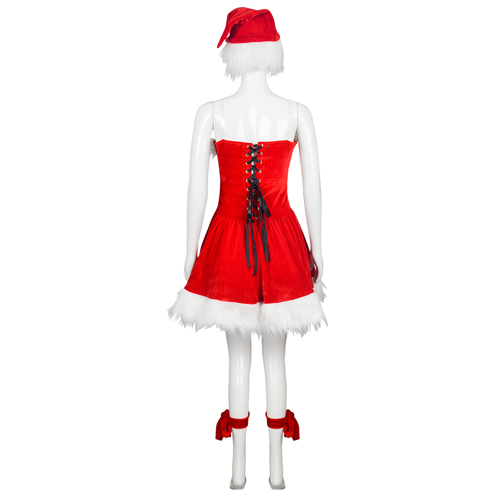 Disfraz de Papá Noel para muje - Slim Fit Suit Set reseña y precio