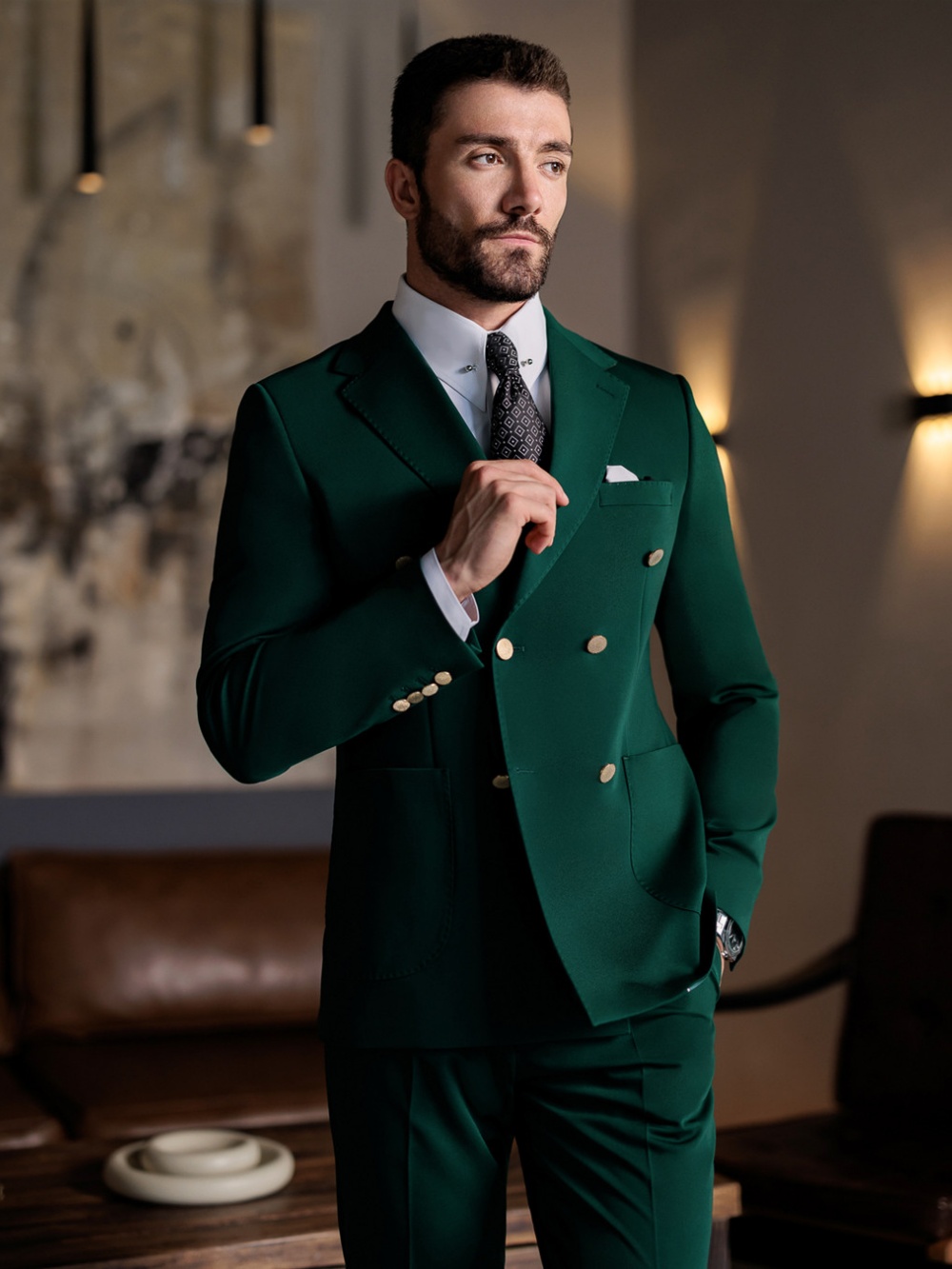 Traje Formal Verde para Hombre - Men Formal Wear Jacket reseña y precio