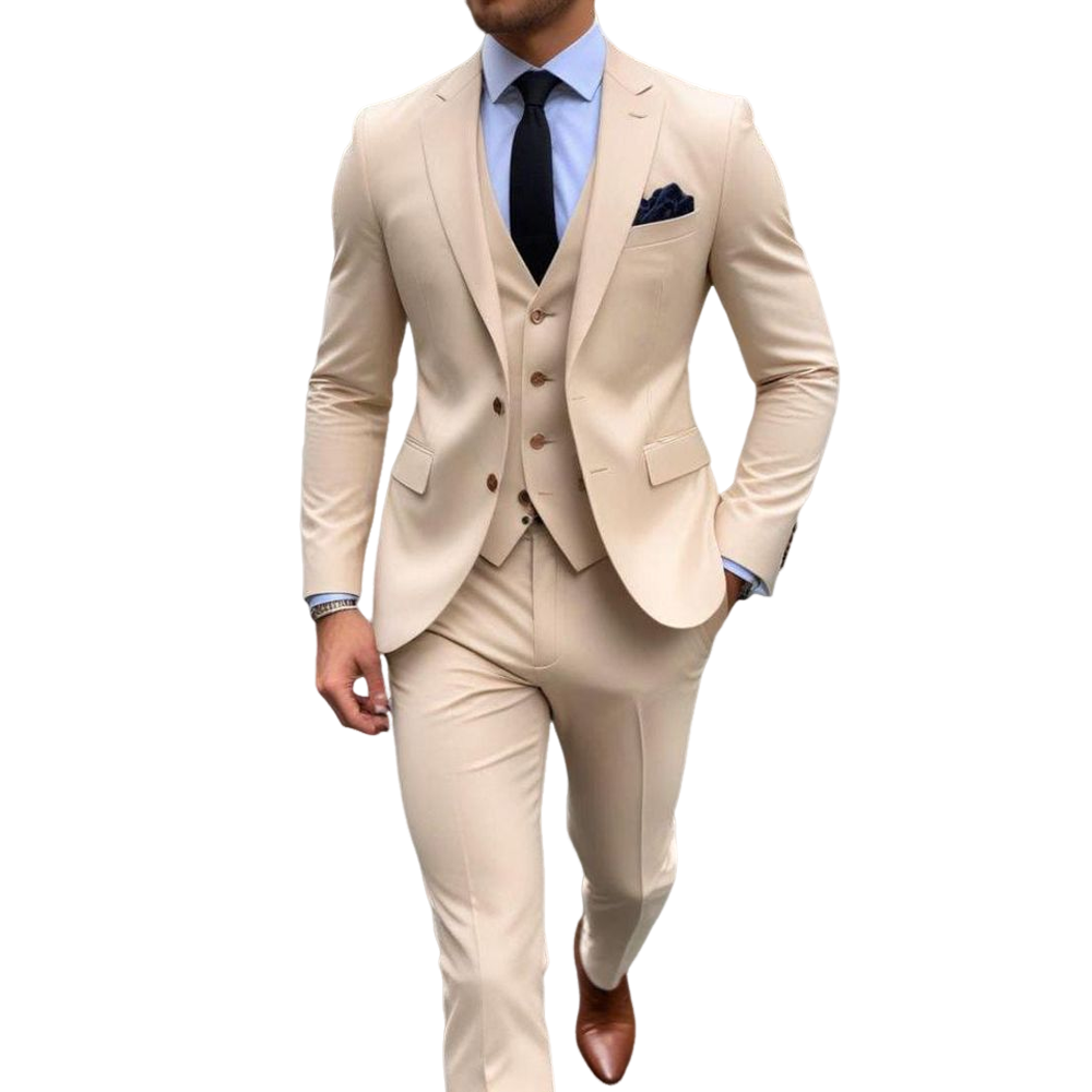 Traje de 3 Piezas Rosa para Ho - Men'S Formal Wear Attire reseña y precio