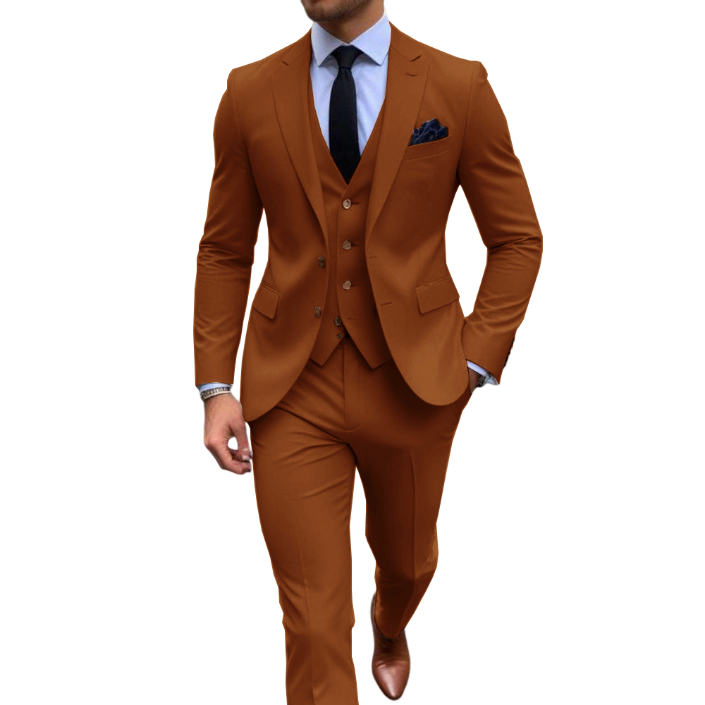 Traje de 3 Piezas Rosa para Ho - Men'S Formal Wear Attire reseña y precio