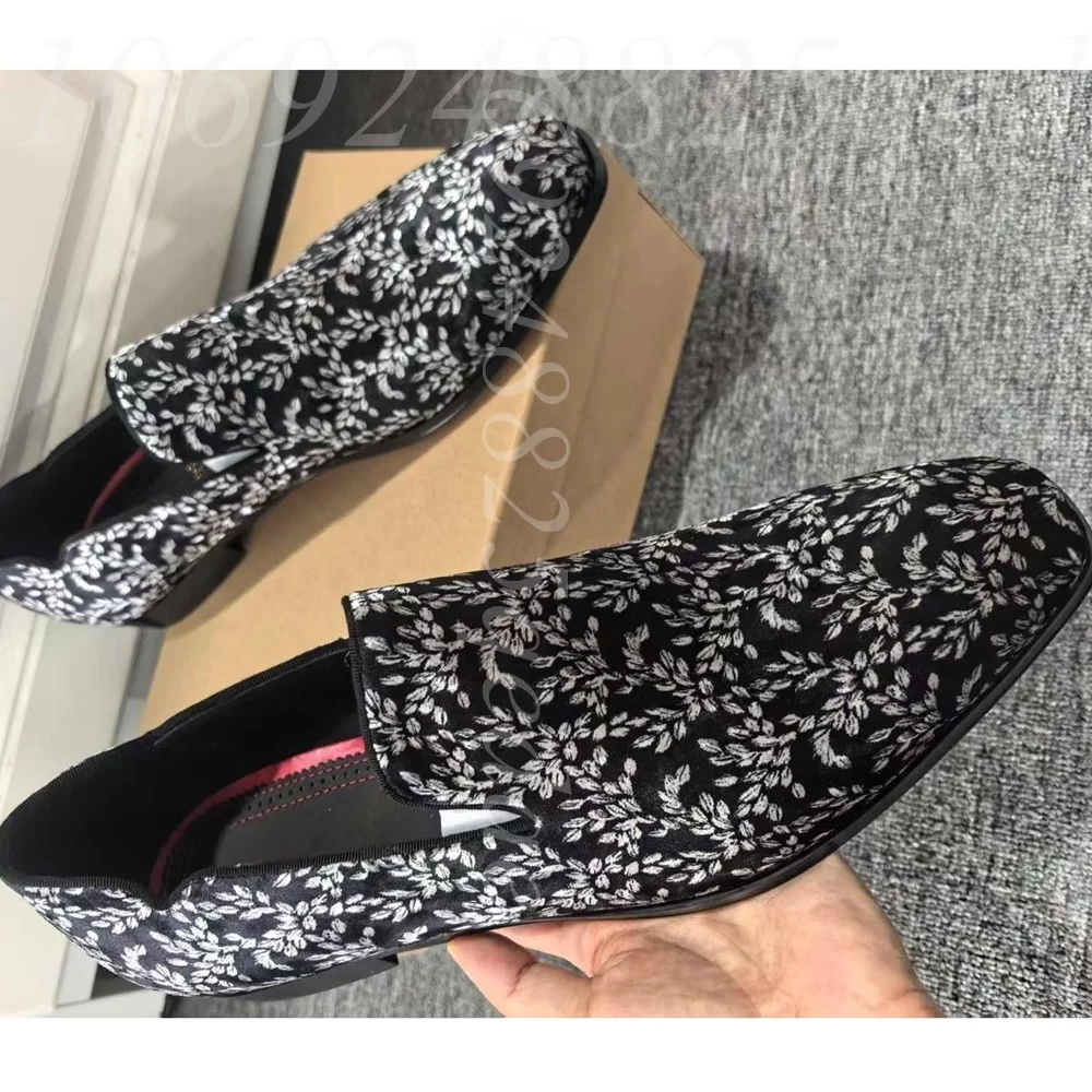 Mocasines Negros con Estampado - Formal Upper Wear Men reseña y precio