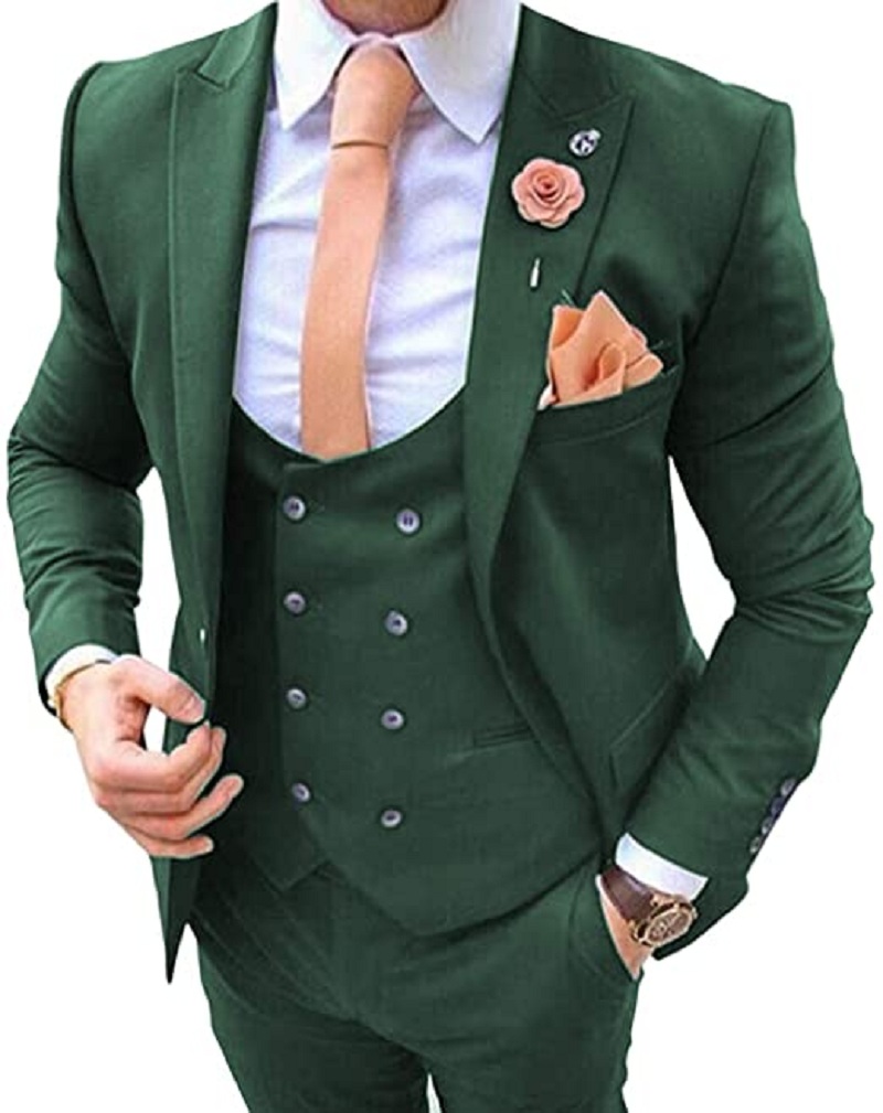 Trajes Azul Marino para Hombre - Men Formal Wear Jacket reseña y precio