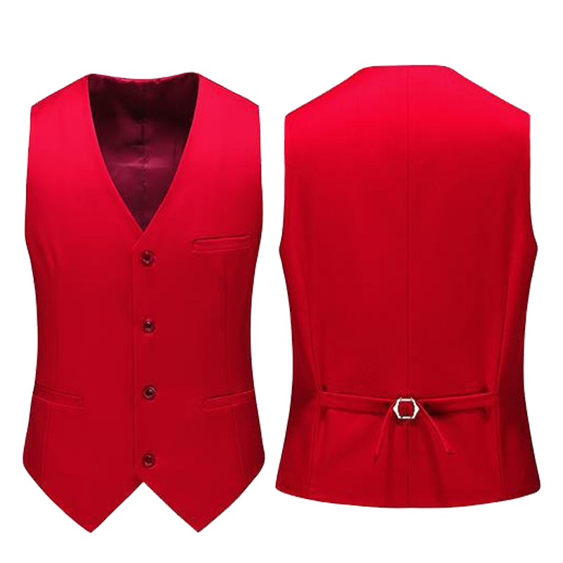 Chaleco de 19 colores para hom - Formal Vest Waistcoat reseña y precio