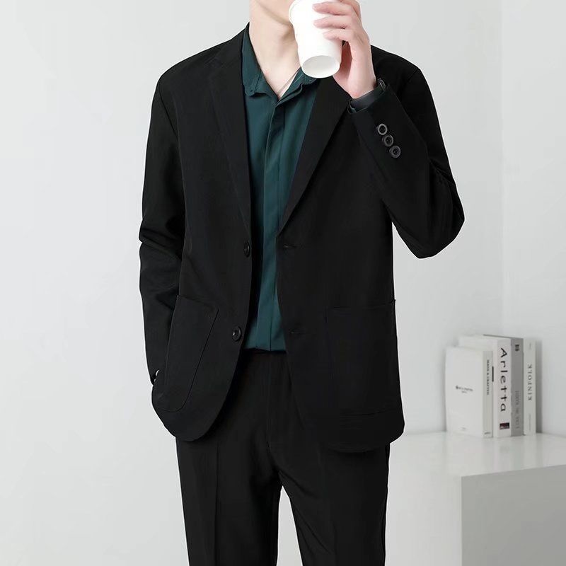 Primavera marrón negro Blazer  - Men Formal Wear Brown reseña y precio