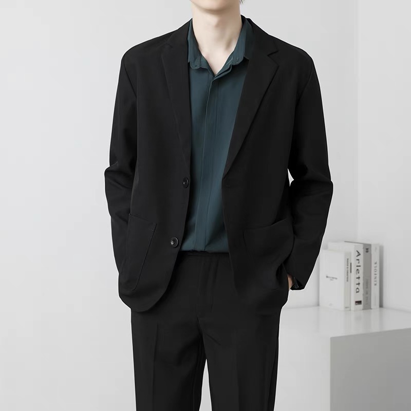 Primavera marrón negro Blazer  - Men Formal Wear Brown reseña y precio