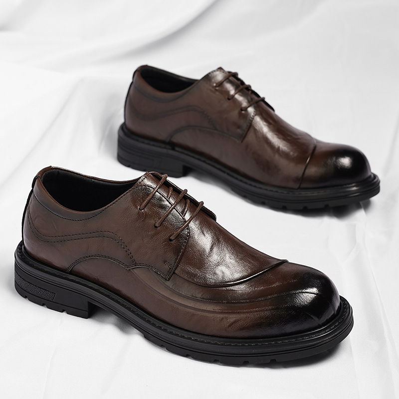 Zapatos de Vestir Formales de  - Men Formal Wear Brown reseña y precio