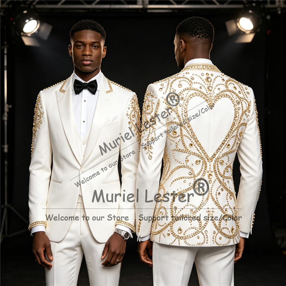 Conjunto de 3 Piezas para Homb - Men Formal Wear Jacket reseña y precio