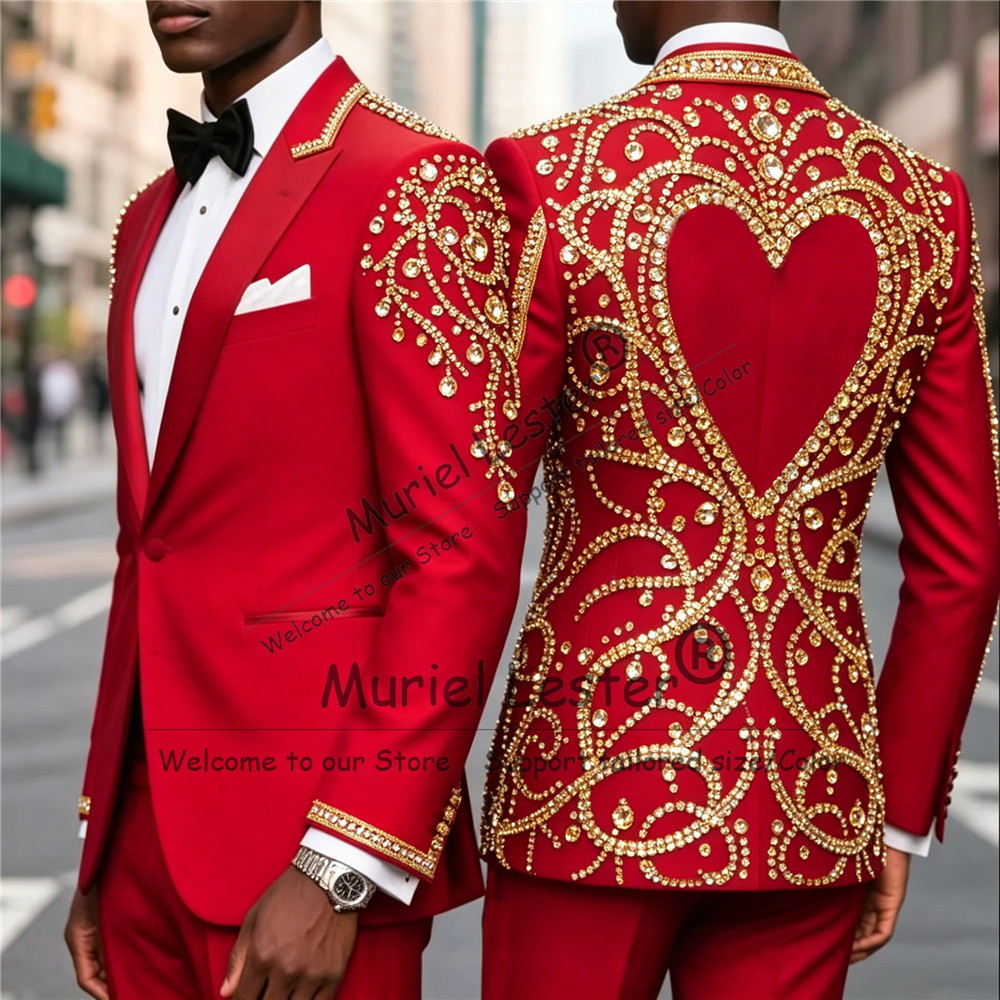 Conjunto de 3 Piezas para Homb - Men Formal Wear Jacket reseña y precio