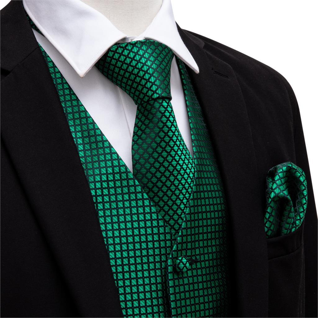 Chaleco de traje verde para ho - Formal Vest Waistcoat reseña y precio