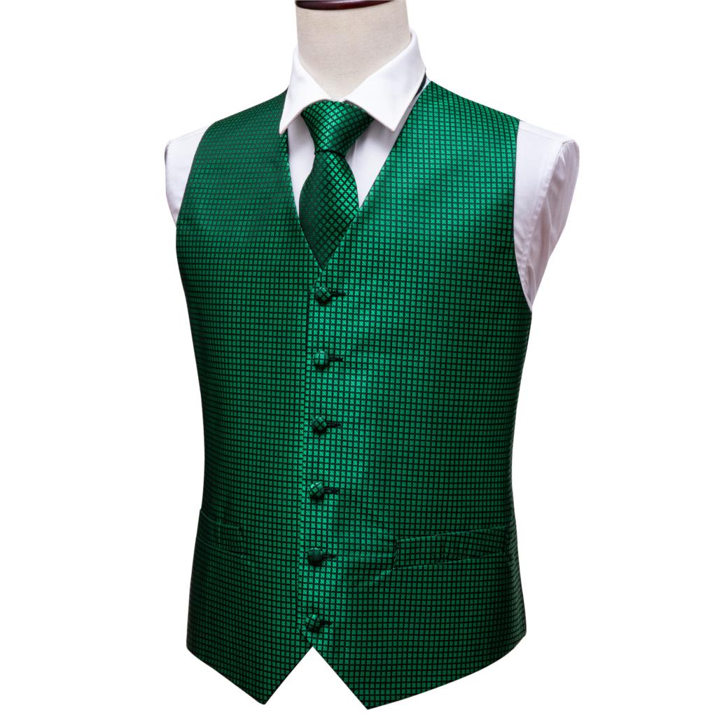 Chaleco de traje verde para ho - Formal Vest Waistcoat reseña y precio