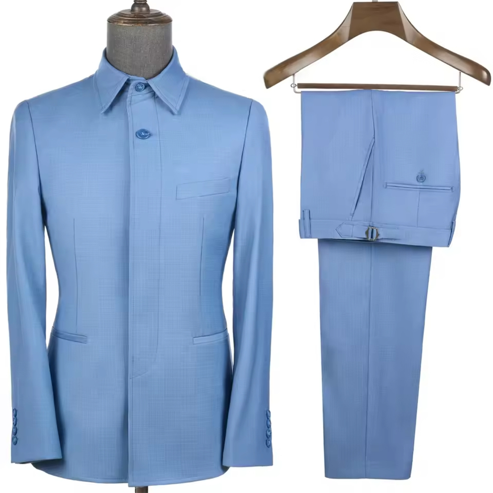 Trajes de safari hechos a medi - Men Formal Wear Jacket reseña y precio