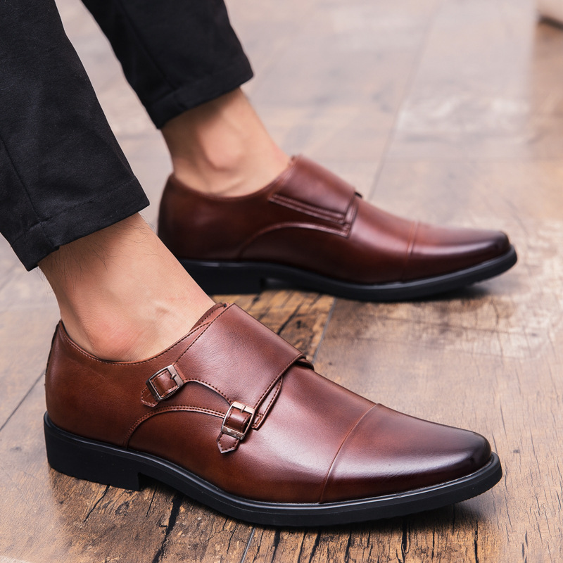 Nuevos zapatos Oxford para hom - Men Formal Wear Brown reseña y precio