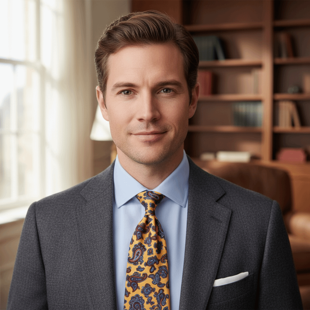 Corbata Vintage Elegante con E - Men'S Formal Wear Accessories reseña y precio