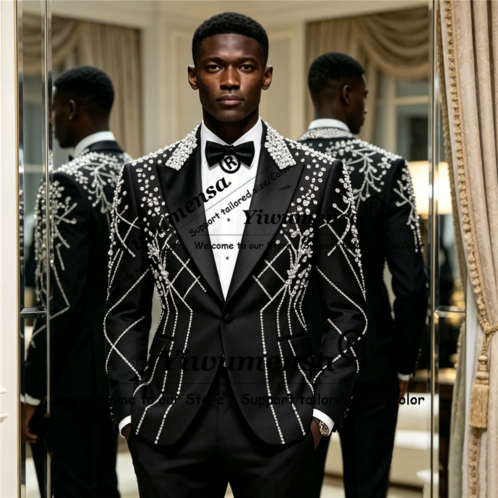 Trajes de hombre con cuentas d - Men'S Formal Wear Attire reseña y precio