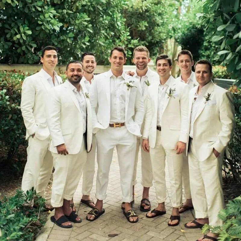 Esmoquin de boda de lino para  - Men'S Formal Wear Attire reseña y precio