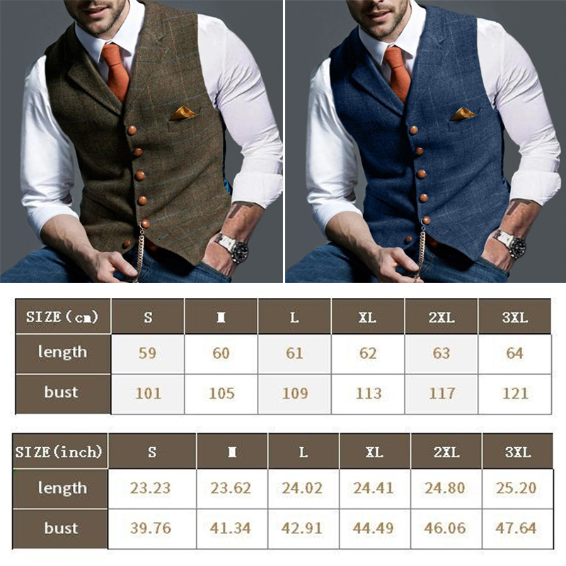 Chalecos de moda para hombre,  - Formal Vest Waistcoat reseña y precio