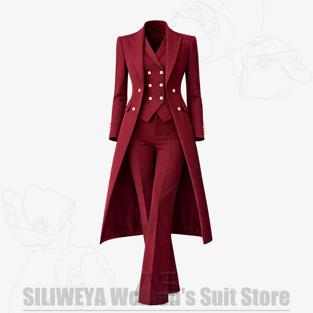 Traje de Mujer de 3 Piezas, Ch - Formal Vest Waistcoat reseña y precio