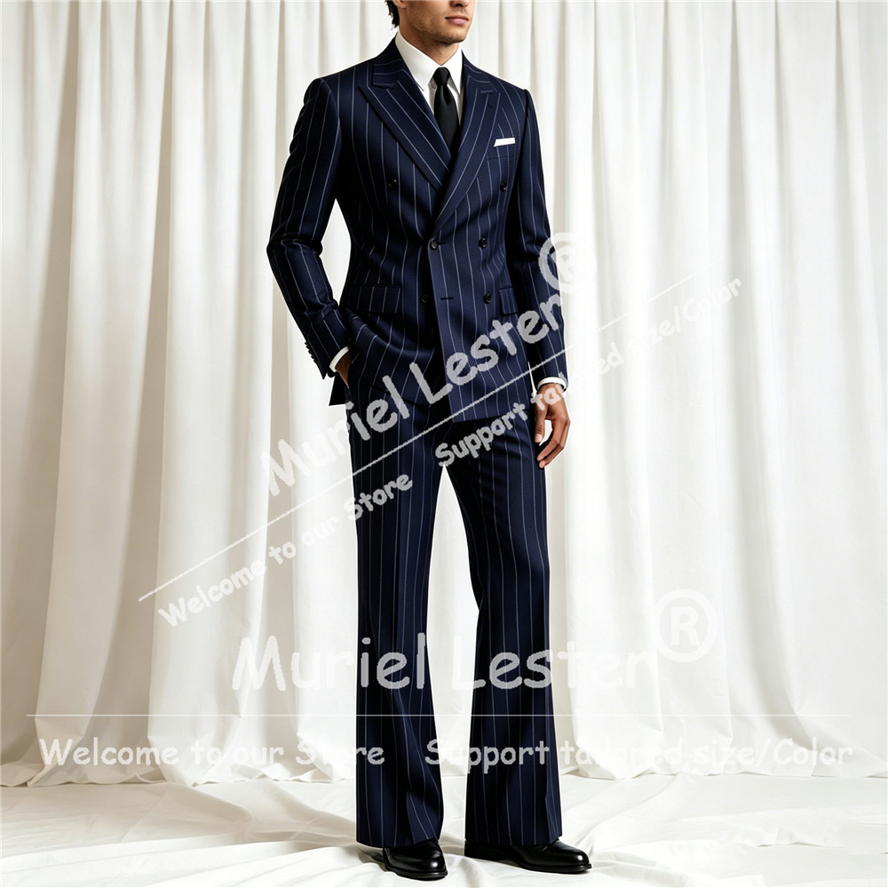 Elegante Traje de Rayas para H - Men'S Formal Wear Attire reseña y precio