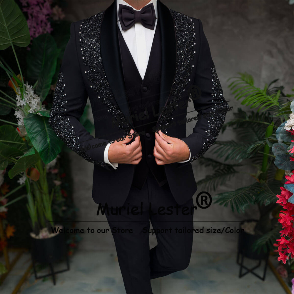 Trajes de Hombre con Cuentas d - Men'S Formal Wear Attire reseña y precio