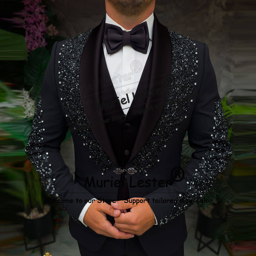 Trajes de Hombre con Cuentas d - Men'S Formal Wear Attire reseña y precio