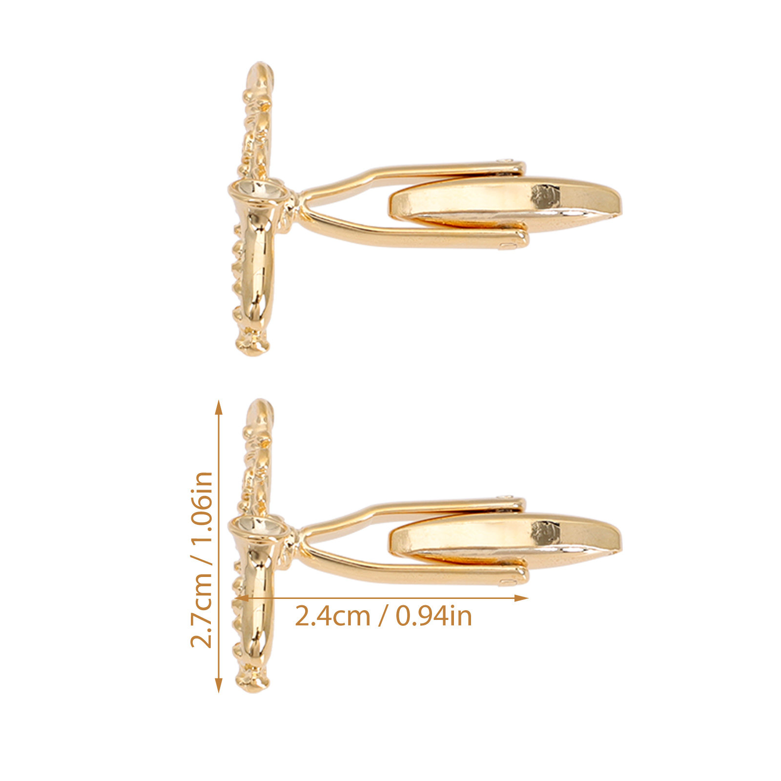 1 par de gemelos de saxofón de - Men'S Formal Wear Accessories reseña y precio