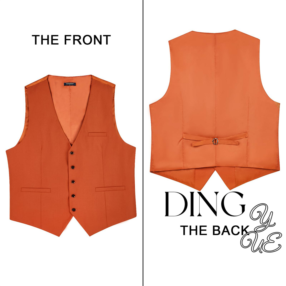Chaleco de traje para hombre,  - Formal Vest Waistcoat reseña y precio